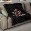 Naruto Anime Premium Quilt - Akatsuki Members In Red Cloud Sharingan Patterns Quilt Blanket 15