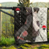 Naruto Anime Premium Quilt - Itachi And Susuke Uchiha Clan Back To Back Quilt Blanket 13