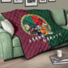 Naruto Anime Premium Quilt - Little Gaara And Naruto With Shukaku And Gamabunta First Fighting Quilt Blanket 17