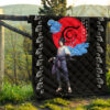 Naruto Anime Sasuke Chidori Power Konoh Symbol Premium Quilt Blanket 13