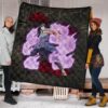 Naruto Anime Sasuke Uchiha Susano Power Grey Premium Quilt Blanket 1