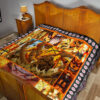 Naruto Uzumaki And Kurama Premium Quilt Blanket Anime Home Decor Custom For Fans 19