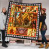 Naruto Uzumaki And Kurama Premium Quilt Blanket Anime Home Decor Custom For Fans 1