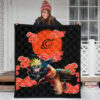 Naruto Uzumaki Premium Quilt Blanket Anime Home Decor Custom For Fans 3