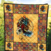 Native Lion Quilt Blanket Amazing Gift Idea 1