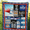 Natural Light Quilt Blanket Funny Gift For Beer Lover 5