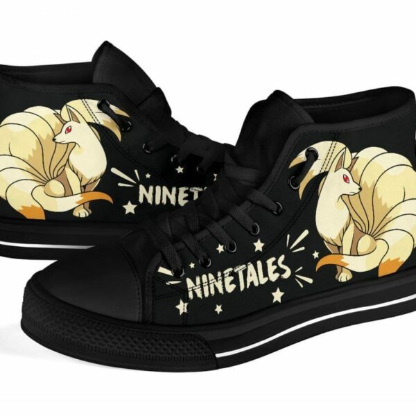 Ninetales Sneakers High Top Shoes Gift Idea