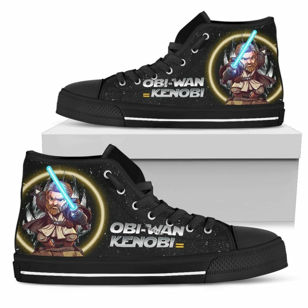 Obi-Wan Kenobi Sneakers High Top Shoes Fan Gift