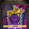 Omega Psi Phi Premium Quilt Blanket Fraternity Home Decor Custom For Fans 7