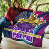 Omega Psi Phi Premium Quilt Blanket Fraternity Home Decor Custom For Fans 11