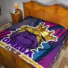 Omega Psi Phi Premium Quilt Blanket Fraternity Home Decor Custom For Fans 19