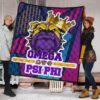 Omega Psi Phi Premium Quilt Blanket Fraternity Home Decor Custom For Fans 1