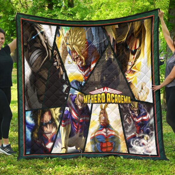 One Might My Hero Academia Premium Quilt Blanket Anime Home Decor Custom For Fans