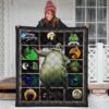 Oogie Boogie The Nightmare Before Christmas Premium Quilt Blanket Cartoon Home Decor Custom For Fans 3