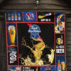 Pabst Blue Ribbon Quilt Blanket All I Need Is Beer Gift Idea 7