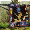 Pabst Blue Ribbon Quilt Blanket All I Need Is Beer Gift Idea 13