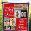 Pepsi Diet Quilt Blanket Funny Gift For Soft Drink Lover 5