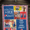 Pepsi Quilt Blanket Funny Gift For Soft Drink Lover 7