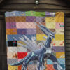 Pokemon Anime Premium Quilt - Legendary Mega Dialga Cute Minimalist Pokemon Face Quilt Blanket 7