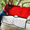 Pokemon Anime Premium Quilt - Minimalist Square Pokeball Go Quilt Blanket 11