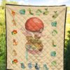 Pokemon Anime Premium Quilt Pokeball Opening Chibi Tiny Pokemon World Quilt Blanket 5