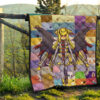 Pokemon Anime Premium Quilt - Pokemon Girl Legendary Giratina Quilt Blanket 13