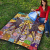 Pokemon Anime Premium Quilt - Pokemon Girl Legendary Giratina Quilt Blanket 9