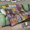 Pokemon Anime Premium Quilt - Pokemon Girl Legendary Giratina Quilt Blanket 17