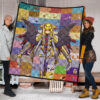 Pokemon Anime Premium Quilt - Pokemon Girl Legendary Giratina Quilt Blanket 1