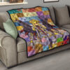 Pokemon Anime Premium Quilt - Pokemon Girl Legendary Giratina Quilt Blanket 15