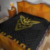 Pokemon Anime Premium Quilt Team Instinct Symbol Neon Zapdos Pokemon Go Quilt Blanket 19