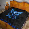 Pokemon Anime Premium Quilt Team Mystic Symbol Neon Blue Articuno Pokemon Go Quilt Blanket 19