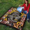 Post Malone Quilt Blanket You Are Sunflower Fan Gift Idea 9