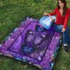 Purple Galaxy Butterfly Quilt Blanket Gift For Butterfly Lover 5