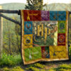 Quidditch At Hogwarts Harry Potter Premium Quilt Blanket Movie Home Decor Custom For Fans 13