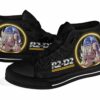 R2-D2 Sneakers High Top Shoes Fan Gift 3