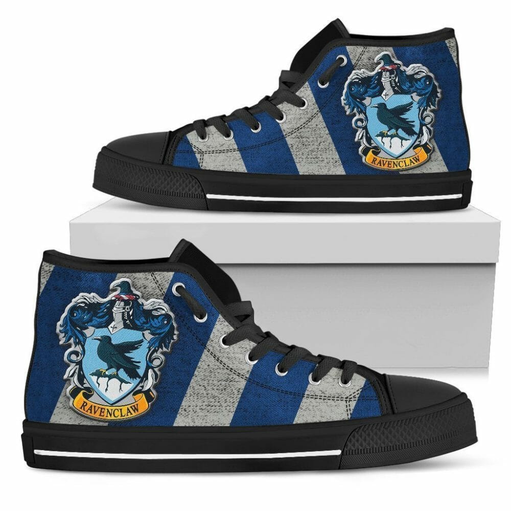 Ravenclaw Sneakers High Top Shoes Harry Potter Fan Gift