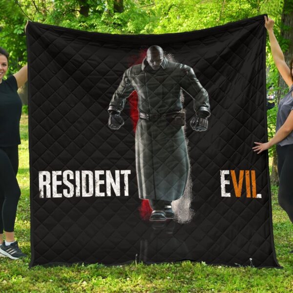 Resident Evil Game Premium Quilt – Evil Tyrant Artwork Quilt Blanket