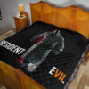 Resident Evil Game Premium Quilt - Evil Tyrant Artwork Quilt Blanket 19