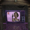 Resident Evil Game Premium Quilt - Jill Valentine Appear On TV Quilt Blanket 7