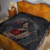 Resident Evil Game Premium Quilt - Pretty Ada Wong Red Dress Quilt Blanket 19