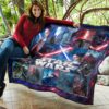 Rey And Ren Star Wars Premium Quilt Blanket Movie Home Decor Custom For Fans 11