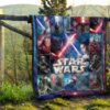 Rey And Ren Star Wars Premium Quilt Blanket Movie Home Decor Custom For Fans 13