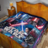 Rey And Ren Star Wars Premium Quilt Blanket Movie Home Decor Custom For Fans 19