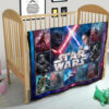 Rey And Ren Star Wars Premium Quilt Blanket Movie Home Decor Custom For Fans 21