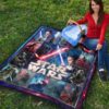 Rey And Ren Star Wars Premium Quilt Blanket Movie Home Decor Custom For Fans 9