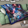Rey And Ren Star Wars Premium Quilt Blanket Movie Home Decor Custom For Fans 17