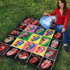 Rolling Stone Sexy Lips Quilt Blanket Gift For Fan ND19 9