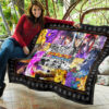 Sasuke Uchiha Vs Naruto Premium Quilt Blanket Anime Home Decor Custom For Fans 11