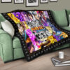 Sasuke Uchiha Vs Naruto Premium Quilt Blanket Anime Home Decor Custom For Fans 17